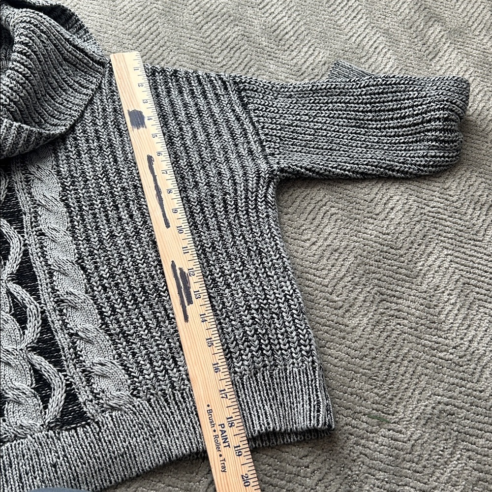 Bobi Black Women’s Knit Sweater COZY 100% COTTON SWEATER Size XS - Picture 9 of 11